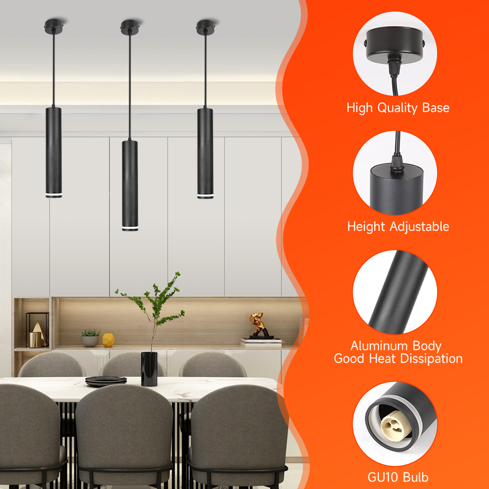 Colour Changing Bulb - Lampe suspendue Led GU10, 3 couleurs,