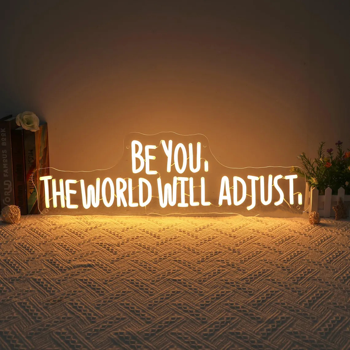 Outdoor Lighting Decor Ideas - Soyez-vous le monde réglableont un enseigne