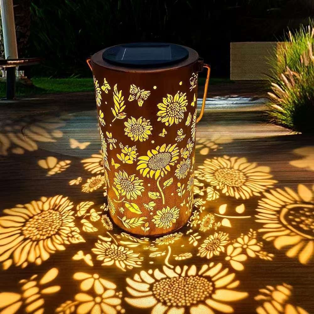 Yard Lighting Decor - Lumière de tournesol et lumière d'ombre,