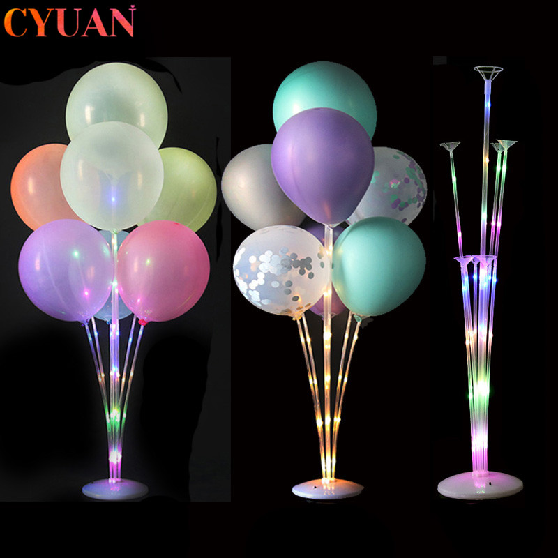 Lighting Decoration Stand - 1/2 ensemble lumière LED boules d'air