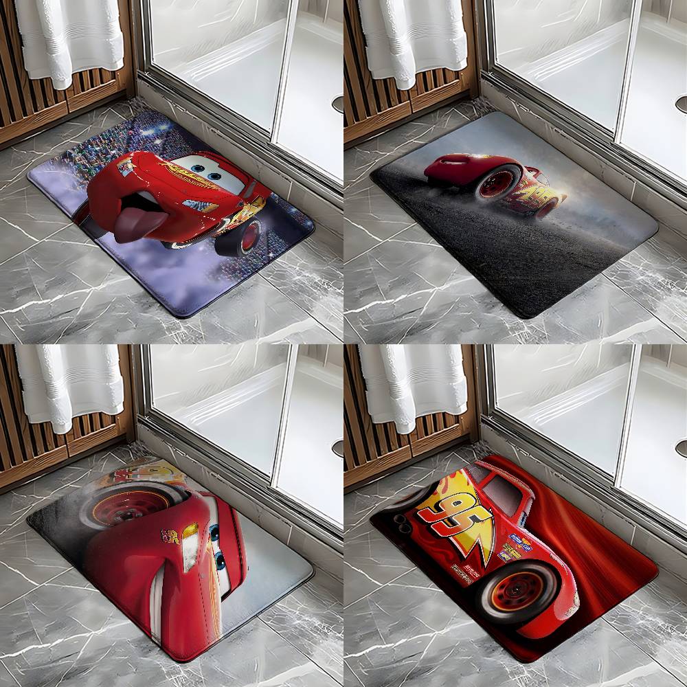 Lighting Mcqueen Decor - Tapis antidérapant pour salle de bain,