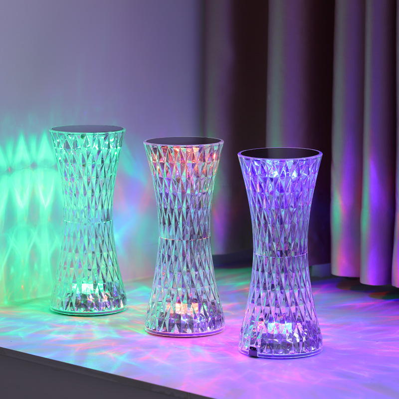 Lighting Table Decor - Lampes de chevet en cristal, décorations