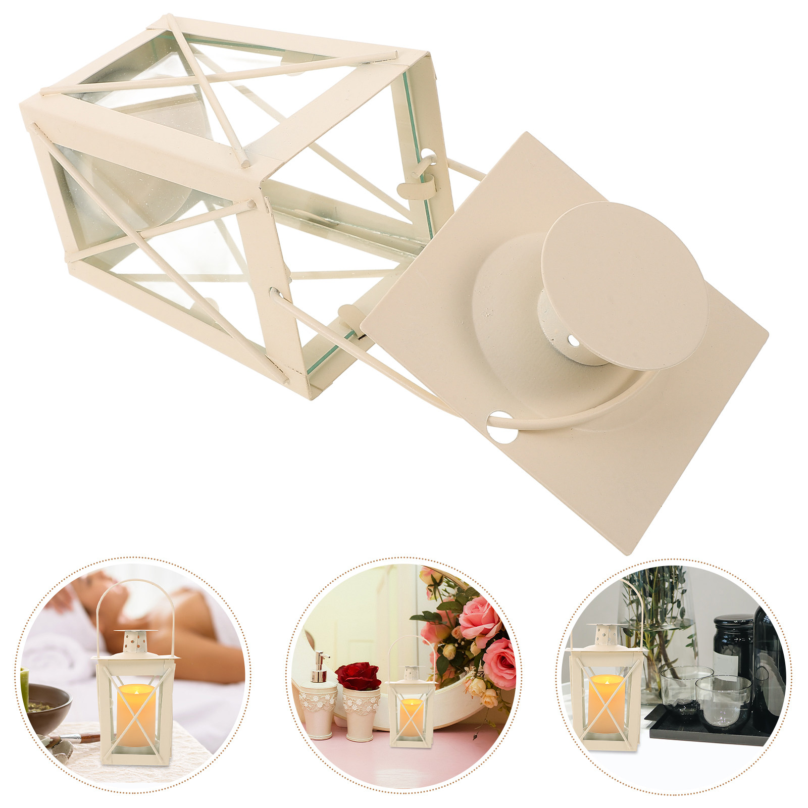Outdoor Lighting Decor Ideas - Support de lanterne en fer pour