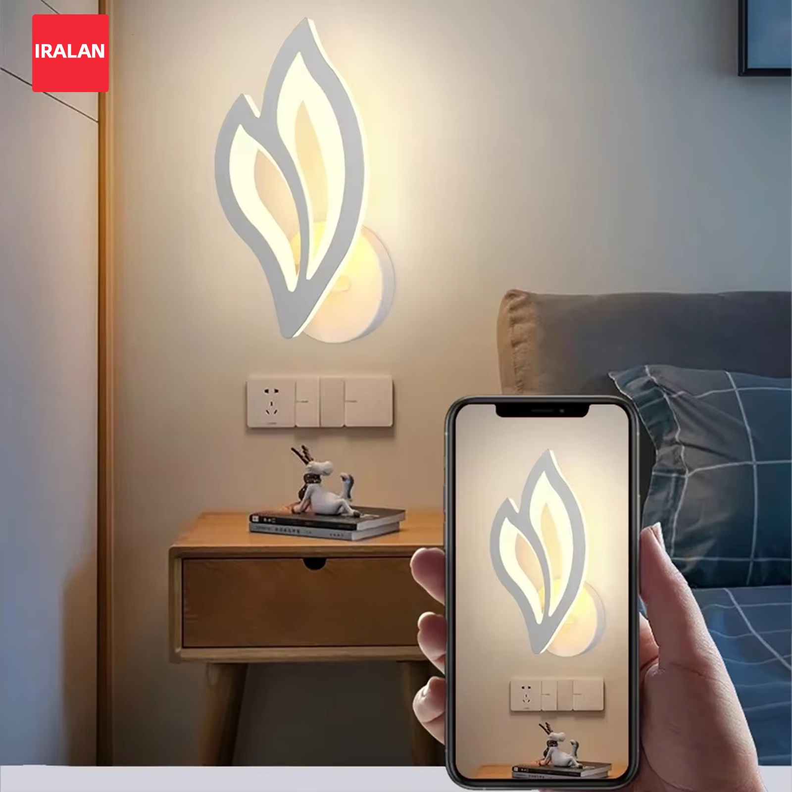 Lighting Home Decor Items - Lampe murale LED créative en forme