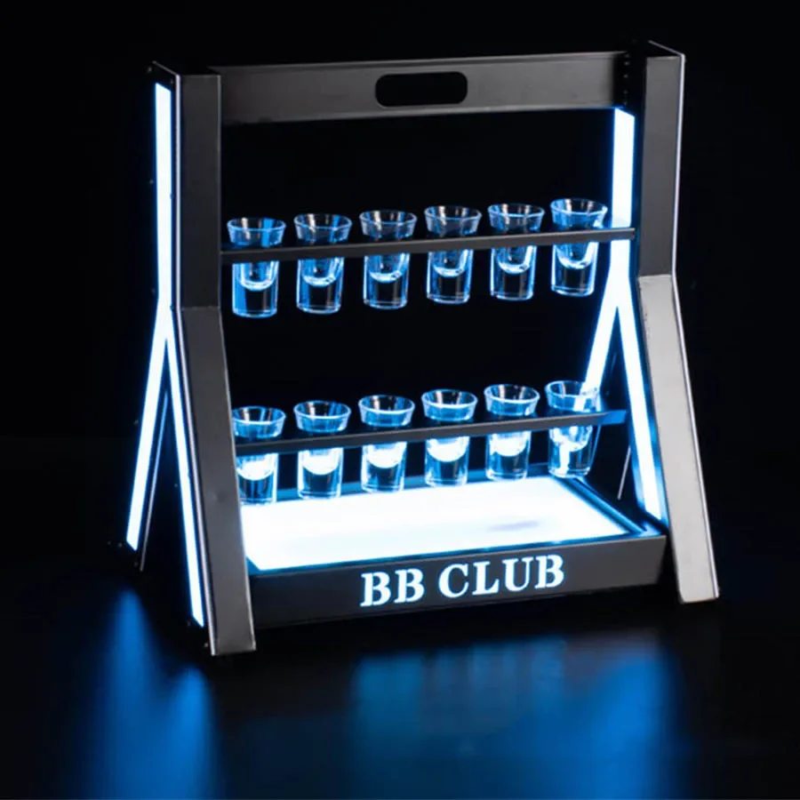 Lighting Decoration Stand - Présentoir LED Rechargeable en Acrylique pour