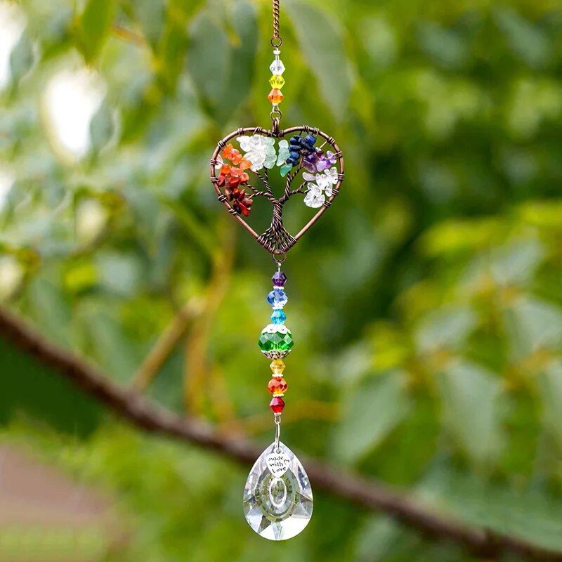 Lighting Jockey - Pendentif en verre de cristal arbre