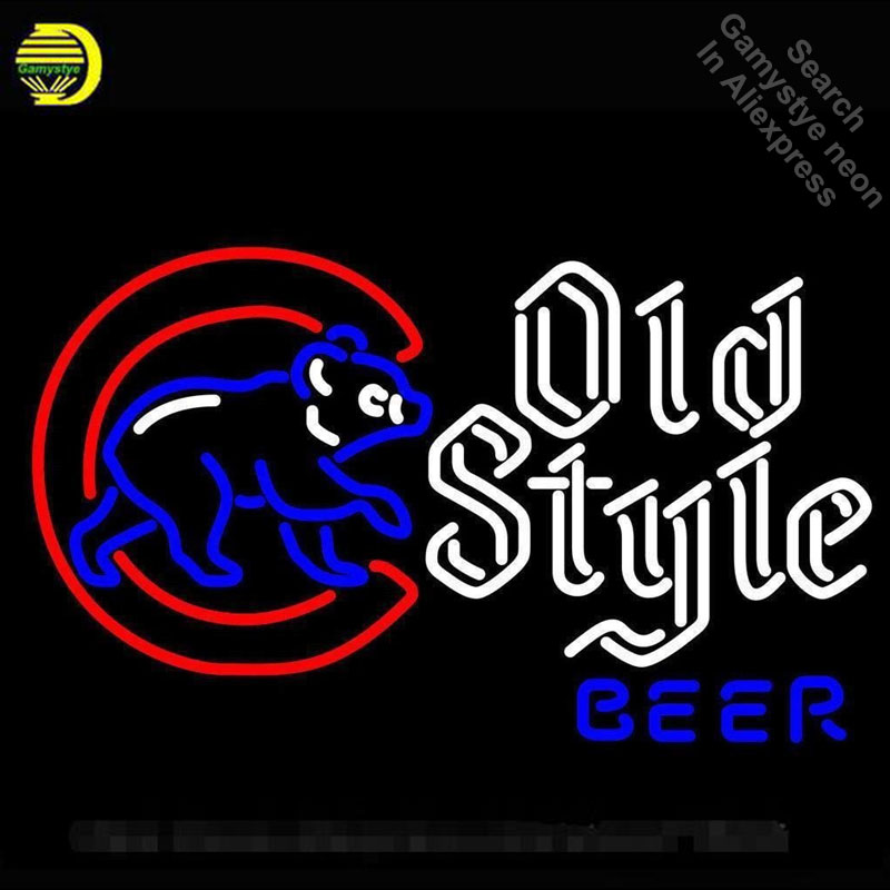 Union Lighting & Decor - Unions Cubs O Style Neon Sign,