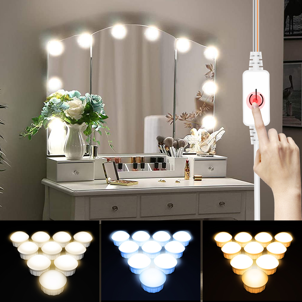 Colour Changing Bulb - Lampe LED USB pour miroir de