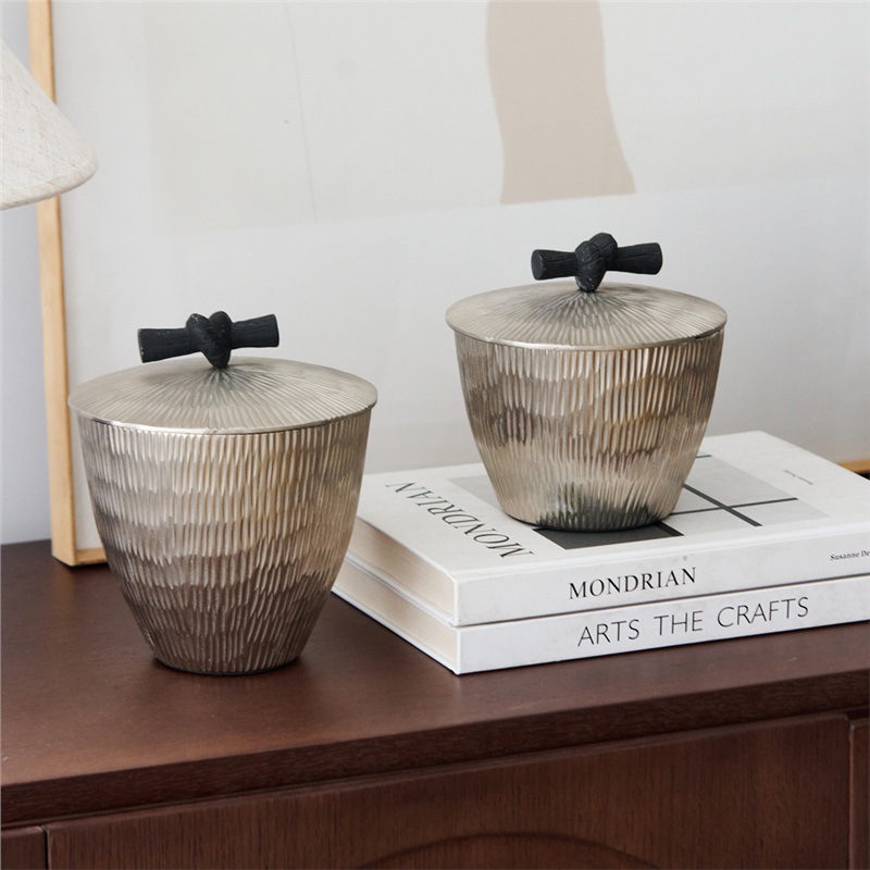 Decor Lighting India - Bol creux de rangement en argent