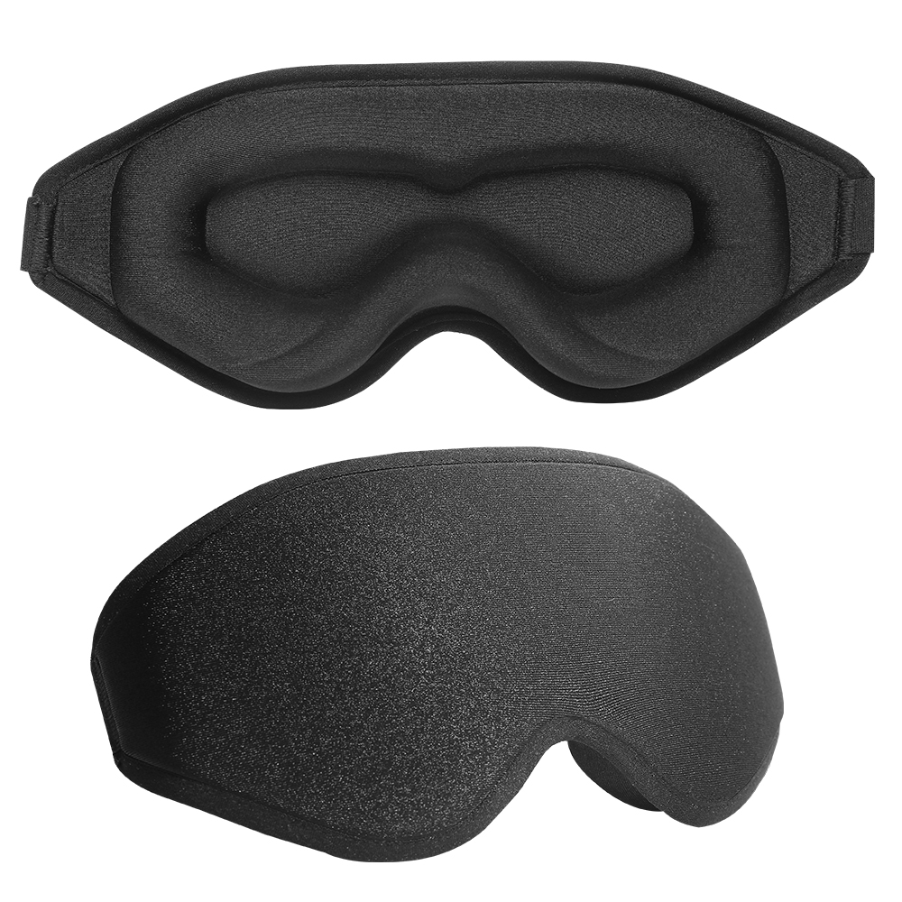 Lighting Jockey - Masque de sommeil 3D rembourré et