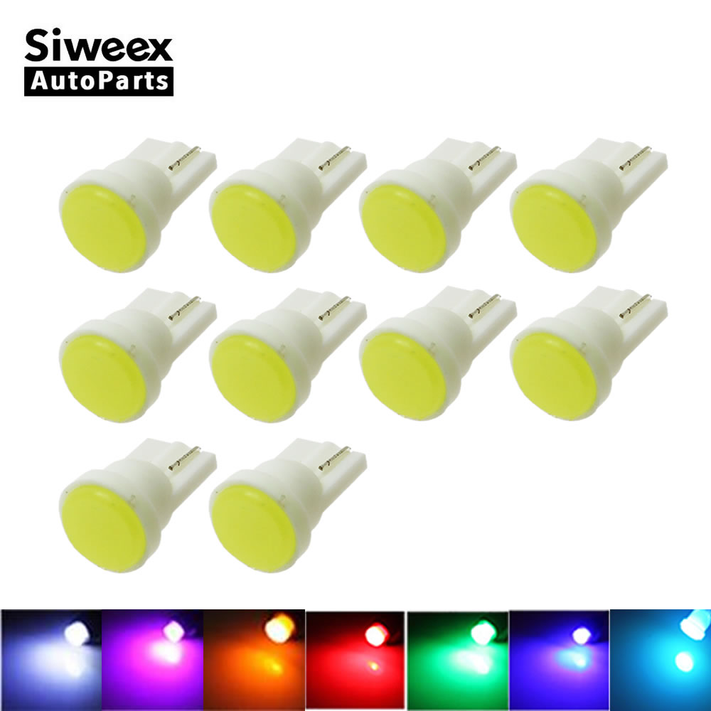 Colour Changing Bulb - 10 pièces T10 W5W intérieur de