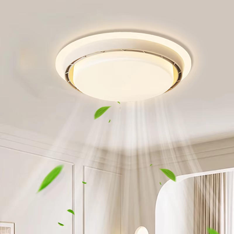 Decor Lighting Ceiling Fans - Ventilateur LED sans pales couleur Noyer