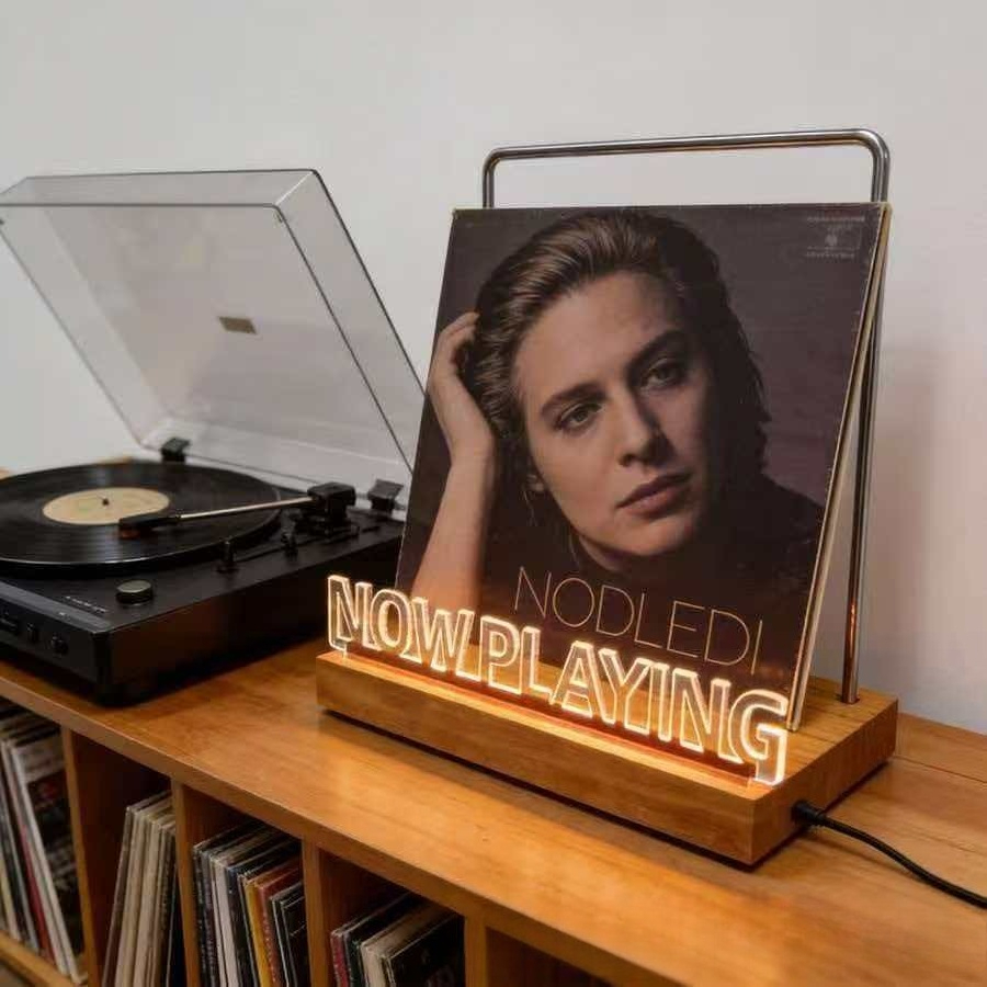 Lighting Decoration Stand - Support d'affichage pour disque vinyle lumineux