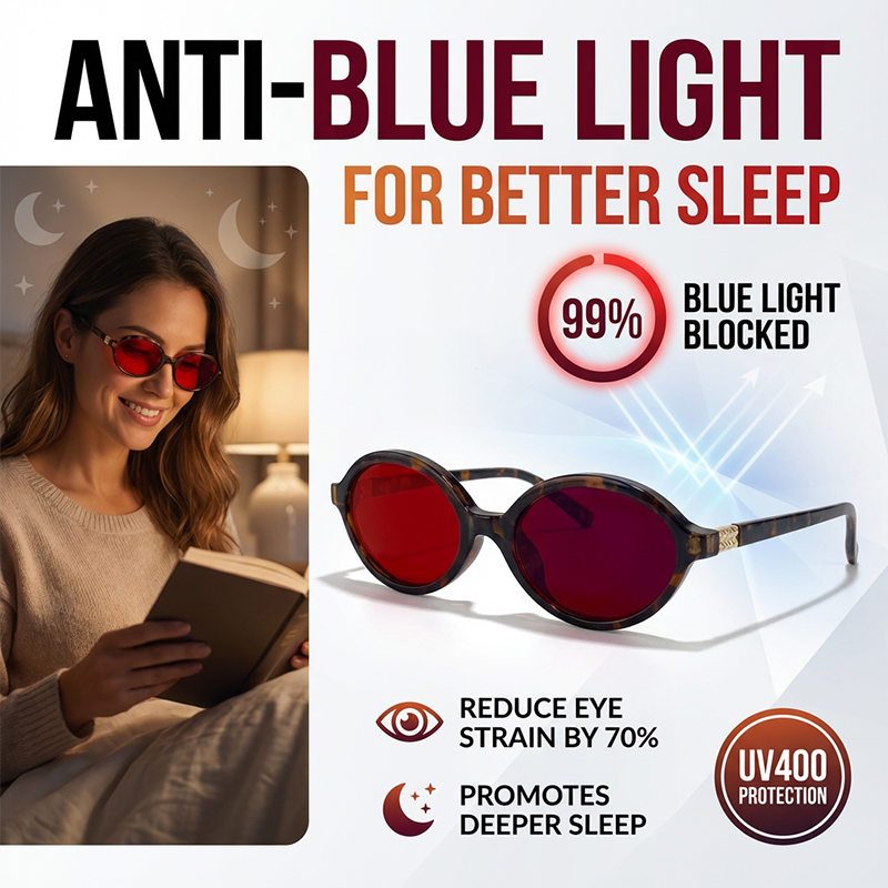 Lighting Jockey - Lunettes anti-lumière bleue pour hommes et