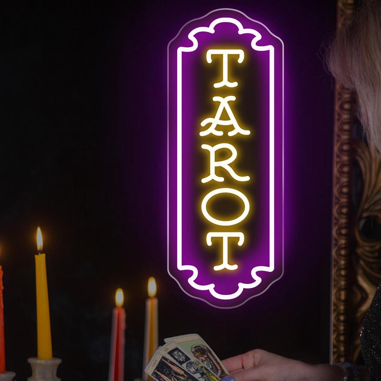 Enseigne néon Tarot alimentée  - Lighting Decor In Room avis et prix