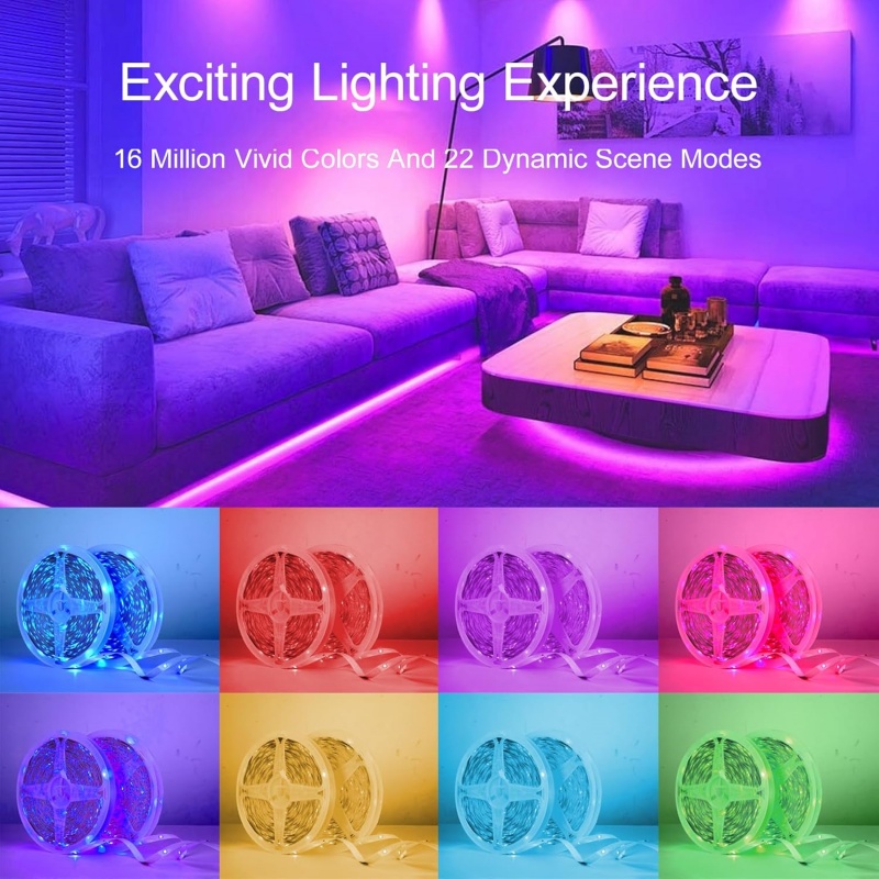 Ruban LED USB 5V CC, contrôle  - Lighting Decor In Room avis et prix