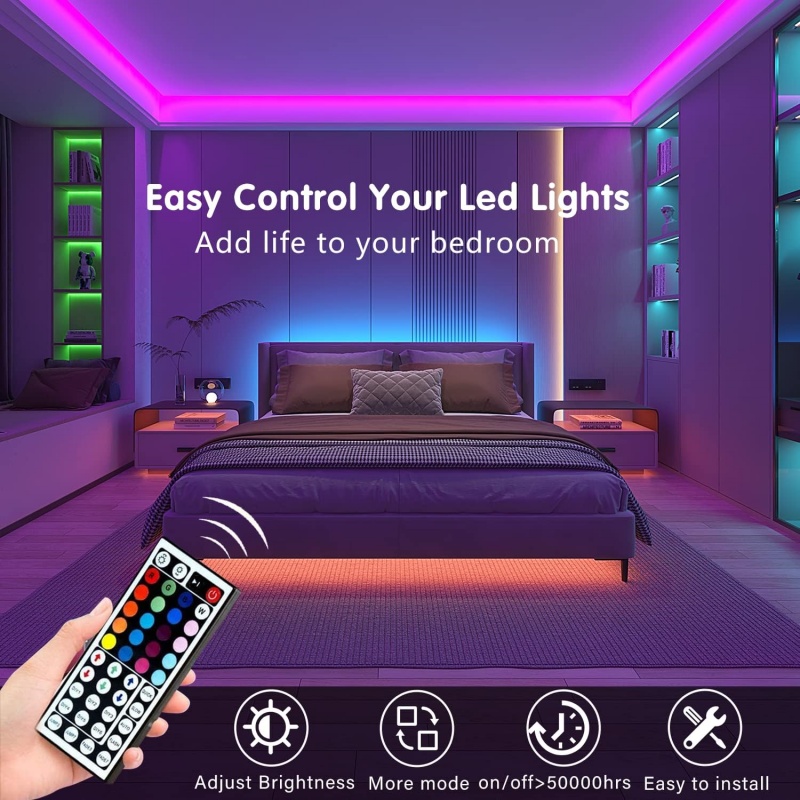 Ruban LED USB 5V CC, contrôle  - Lighting Decor In Room avis et prix
