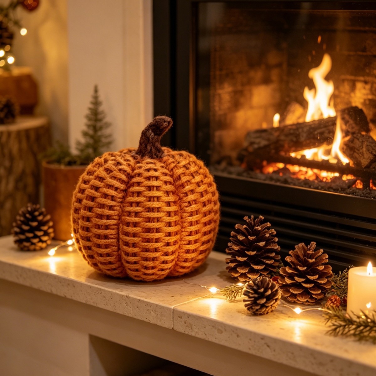 Ornements de citrouille en imi - Lighting Home Decor Items avis et prix