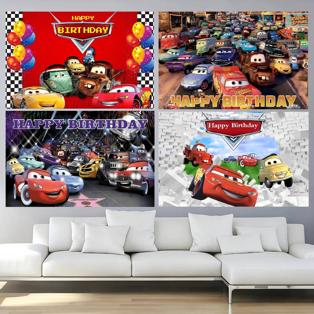 Décorations de fête sur le thè - Lighting Mcqueen Decor avis et prix