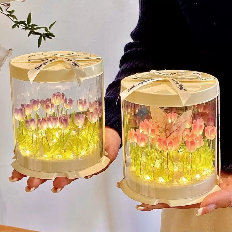 Bricolage tulipe lampe Simulat - Lighting Table Decor avis et prix