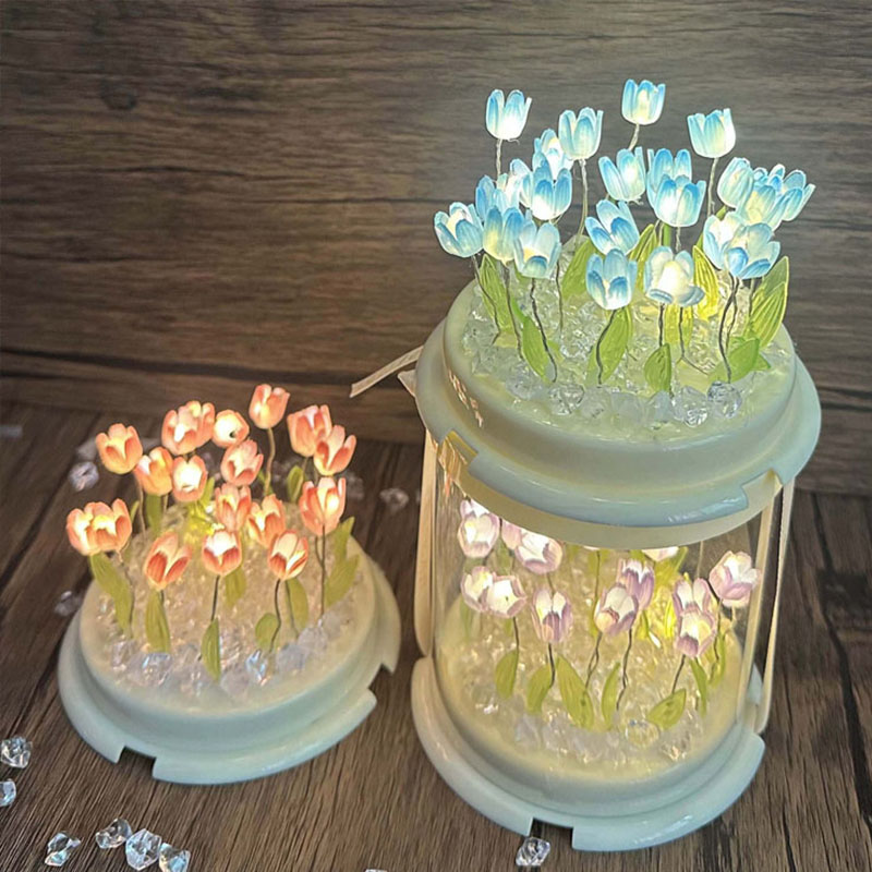 Bricolage tulipe lampe Simulat - Lighting Table Decor avis et prix