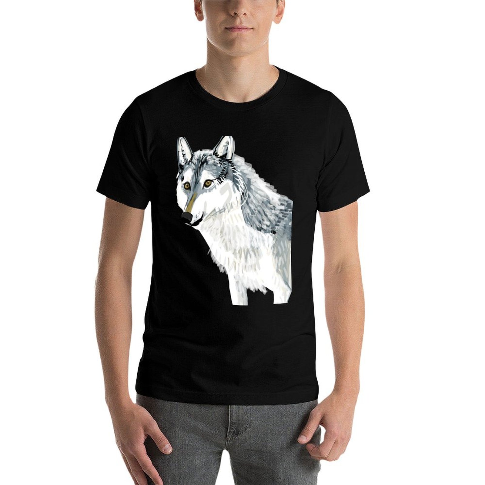 Totem Alberta Wolf T-Shirt déc - Alberta Lighting & Decor Edmonton Ab avis et prix