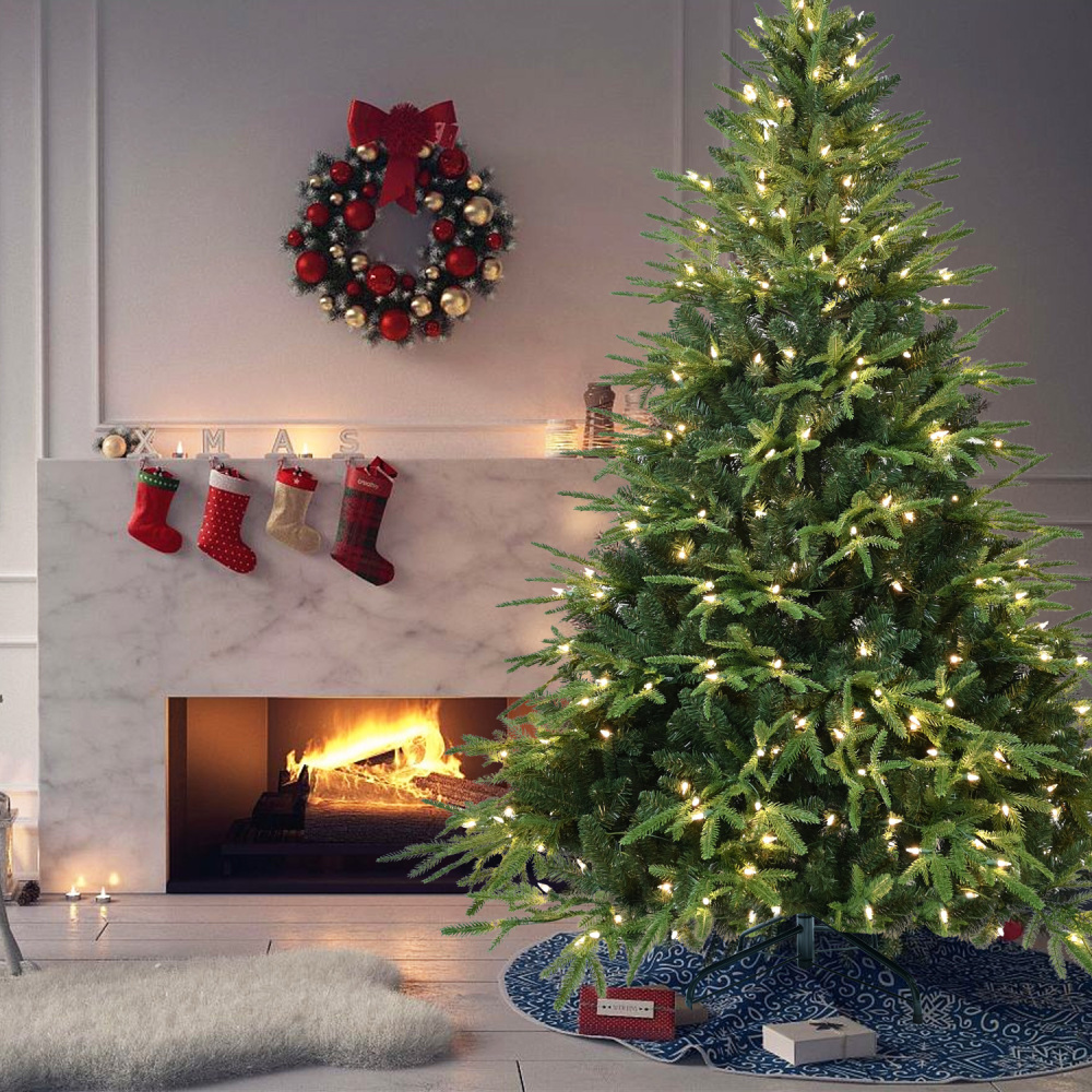 Sapin de Noël artificiel pré-é - Lighting Decoration Stand avis et prix