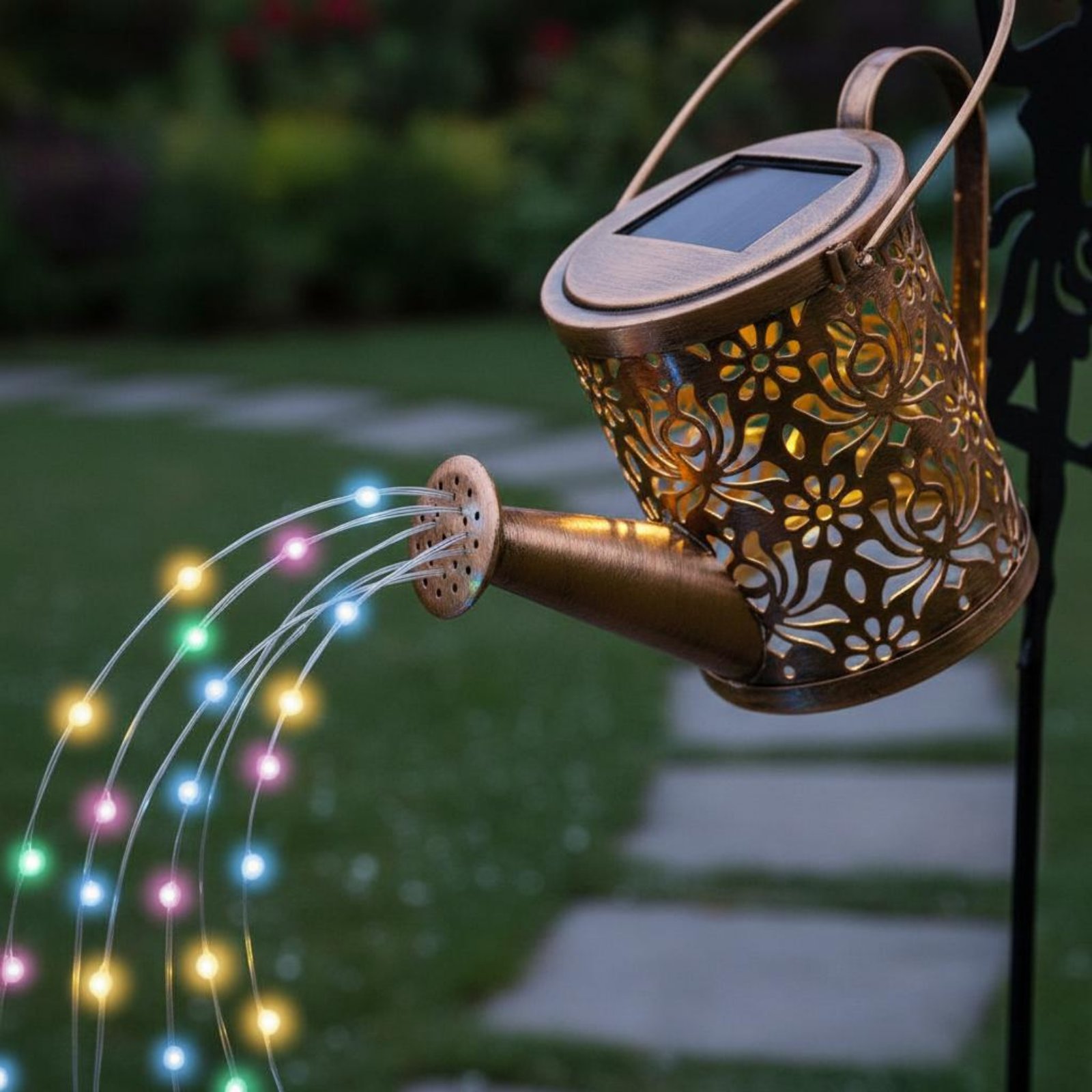 Arrosoir solaire lumineux déco - Yard Lighting Decor avis et prix