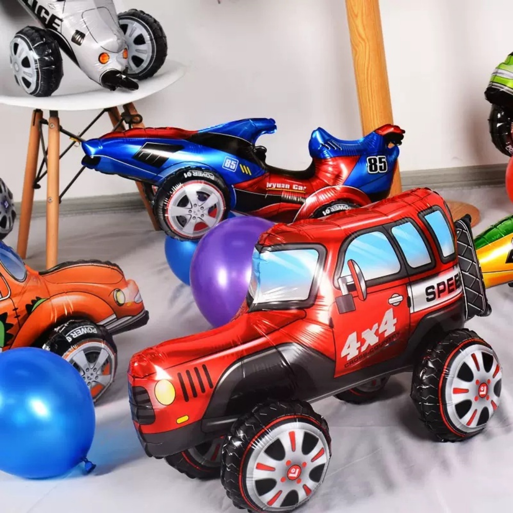 Ballon en aluminium de voiture - Lighting Mcqueen Birthday Decor avis et prix