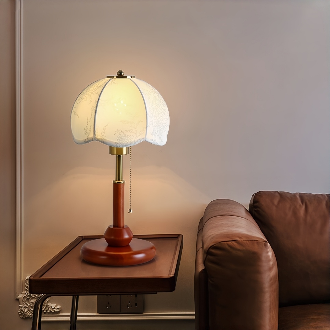Lampe de table vintage à abat- - Lighting Table Decor avis et prix