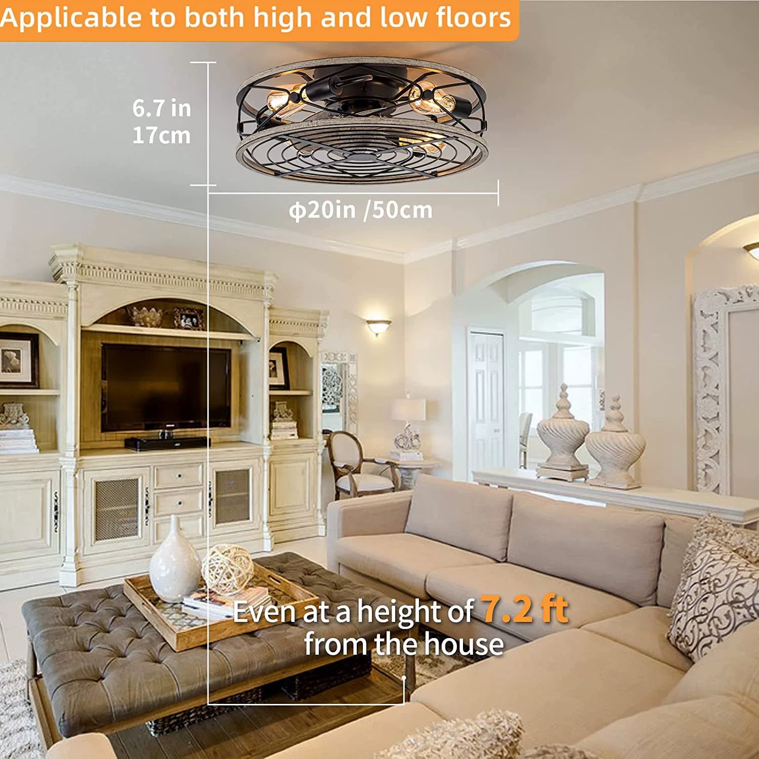 Ventilateur de plafond intelli - Decor Lighting Ceiling Fans avis et prix
