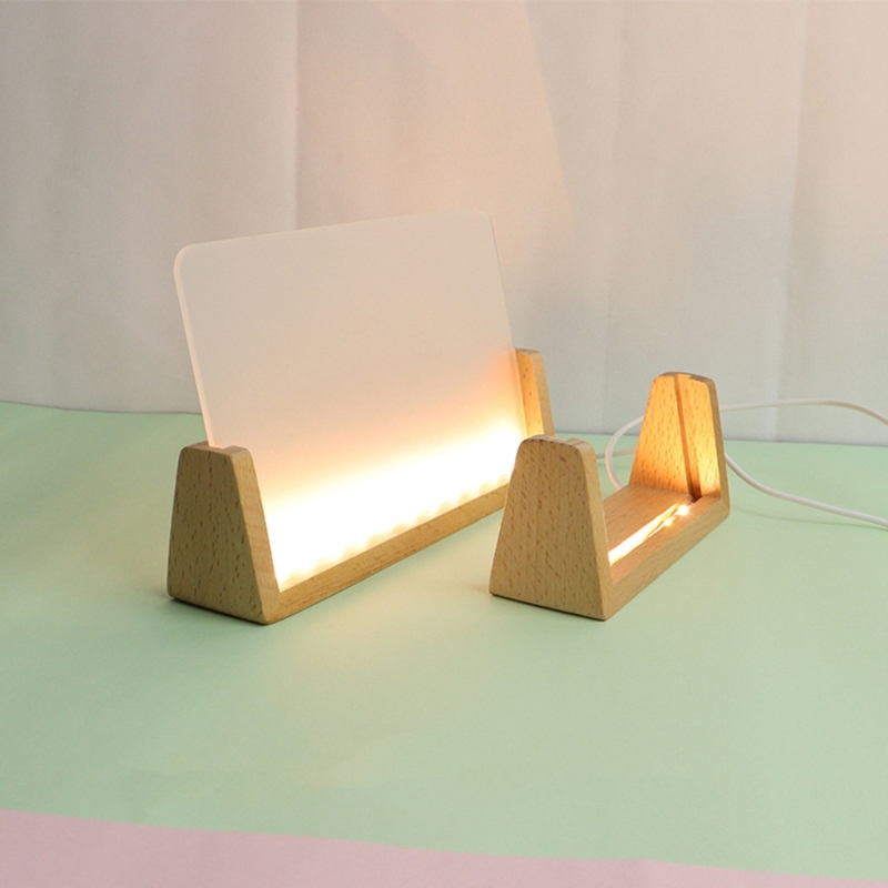 Base lumière LED en bois en fo - Lighting Decoration Stand avis et prix