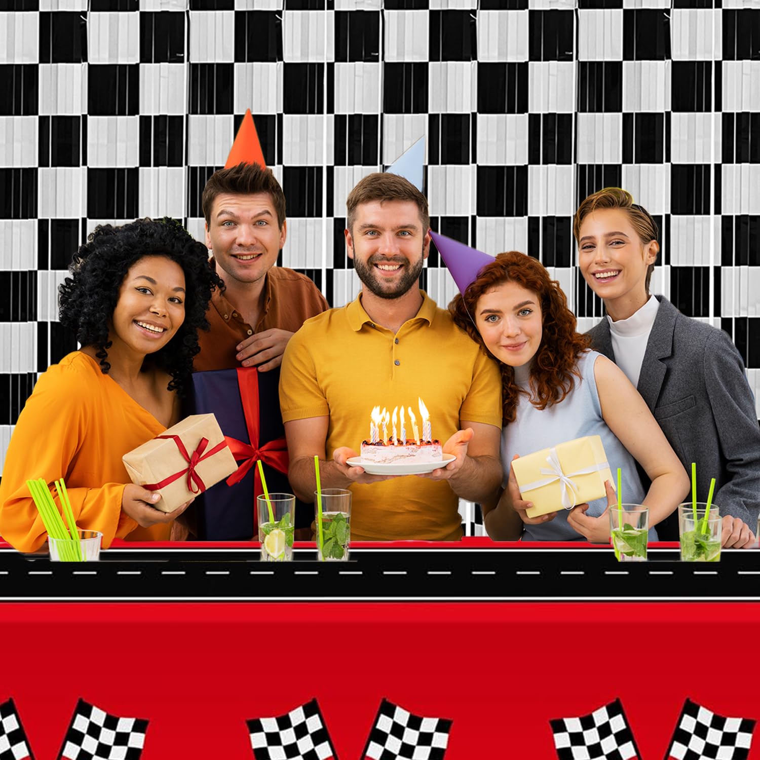 Décor de fête d'anniversaire d - Lighting Mcqueen Decor avis et prix