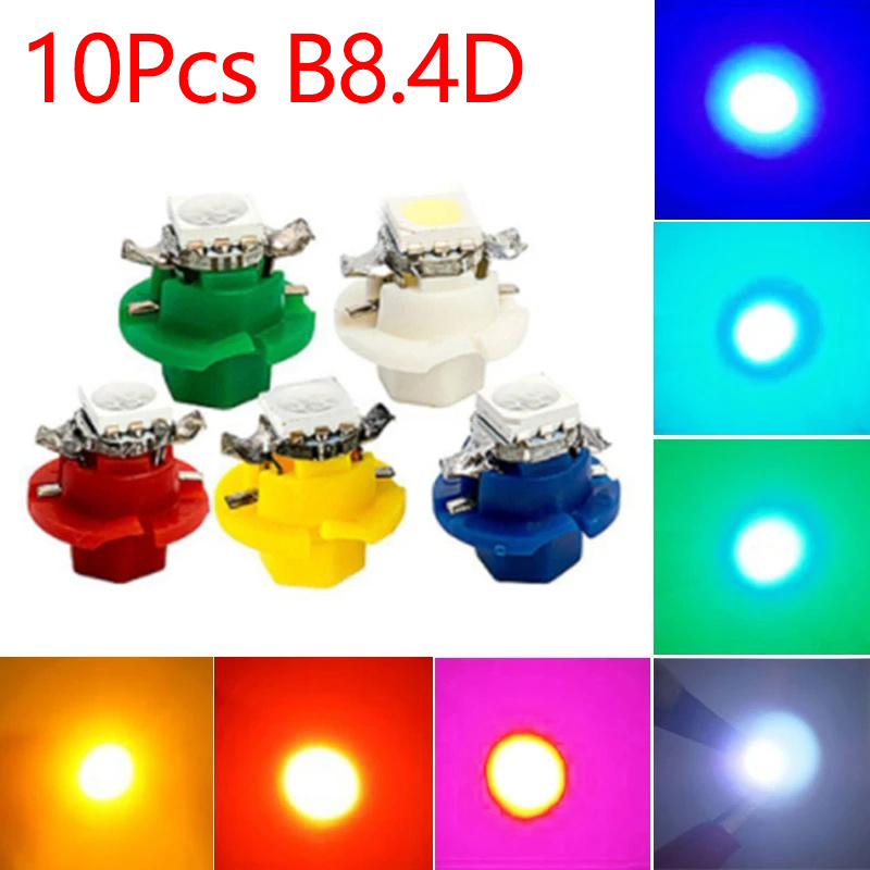 10 pièces 12V 7 couleurs B8.4  - Colour Changing Bulb avis et prix