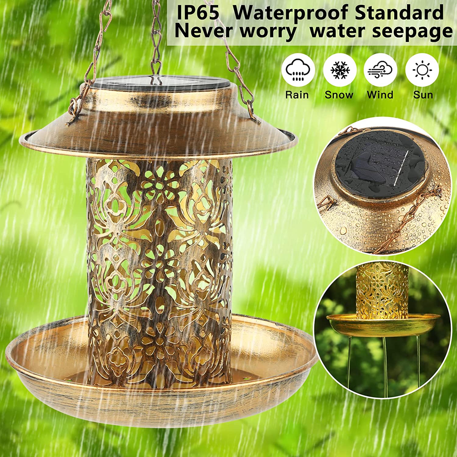 Mangeoire solaire pour oiseaux - Outdoor Lighting Decor Ideas avis et prix