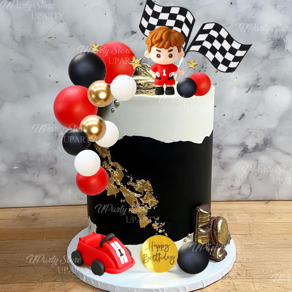 Décorations de gâteau Voiture  - Lighting Mcqueen Birthday Decor avis et prix