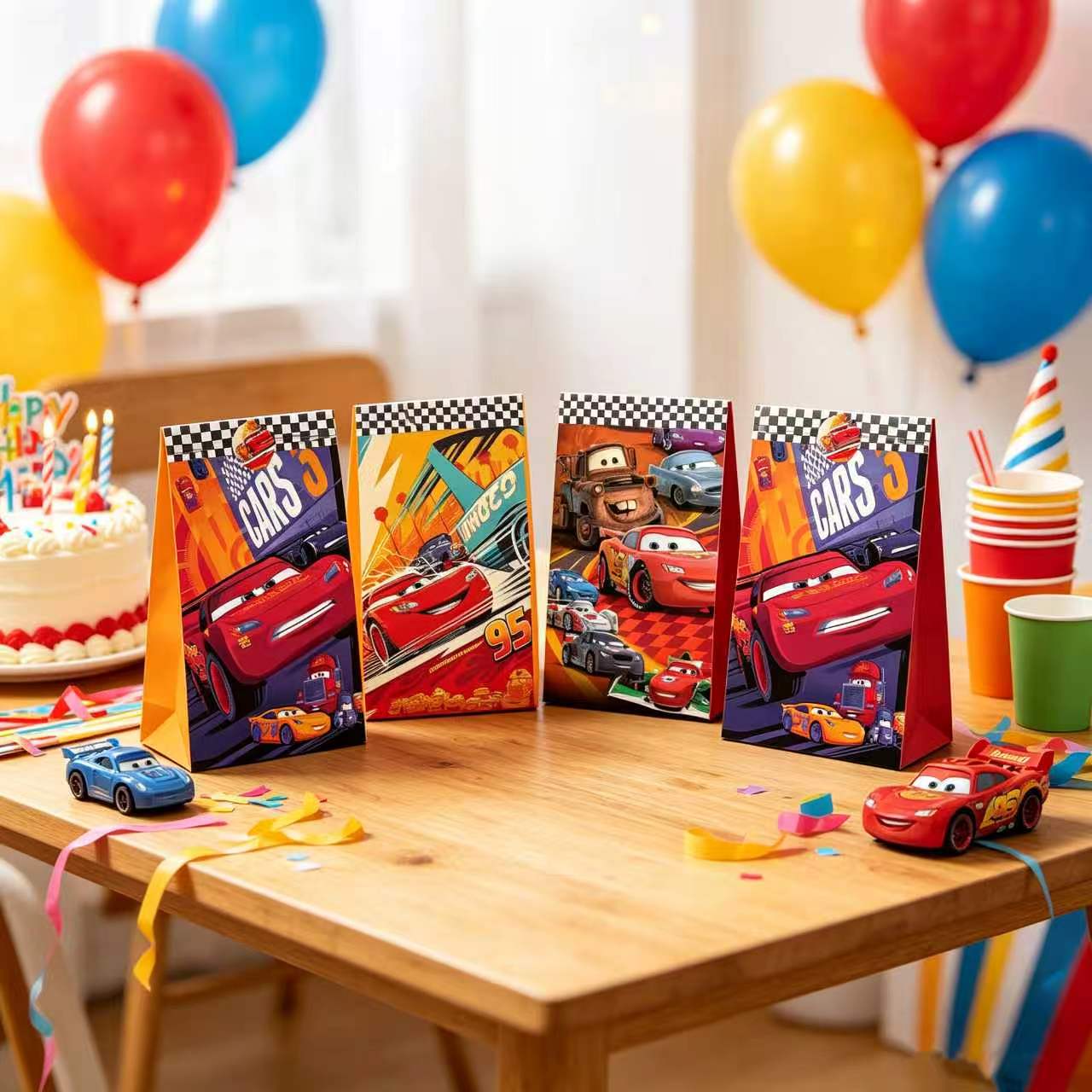 Sacs cadeaux pour fête sur le  - Lighting Mcqueen Decor avis et prix