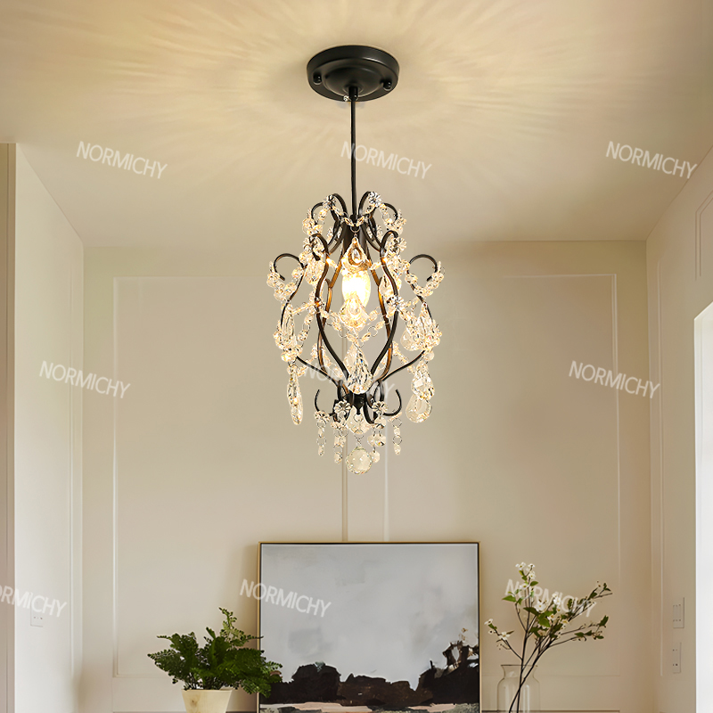 Petit lustre en cristal améric - Lighting Home Decor Items avis et prix