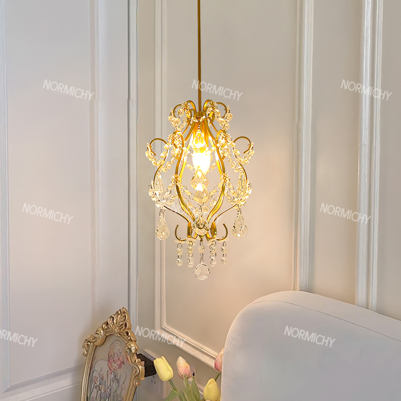 Petit lustre en cristal améric - Lighting Home Decor Items avis et prix