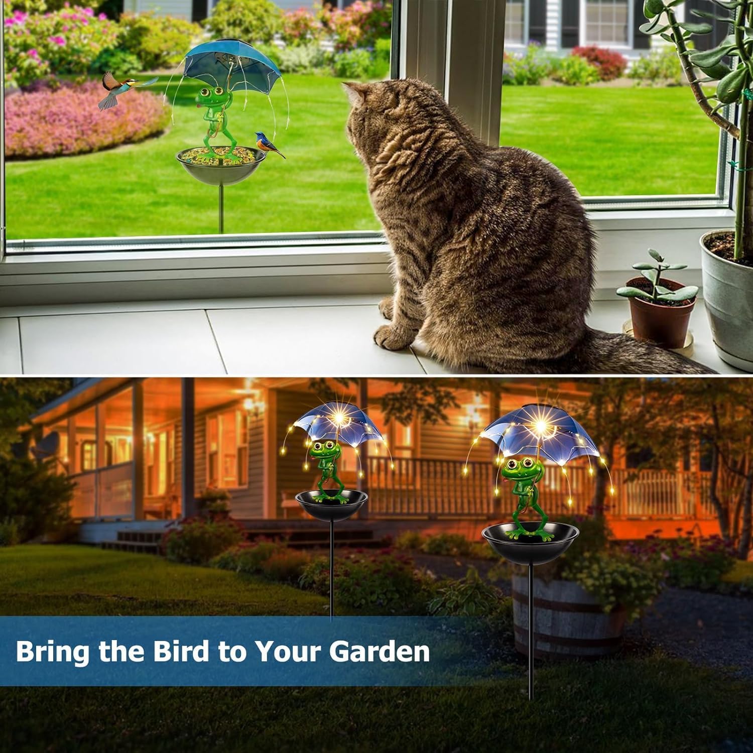 Mangeoire à oiseaux solaire en - Outdoor Lighting Decor Ideas avis et prix