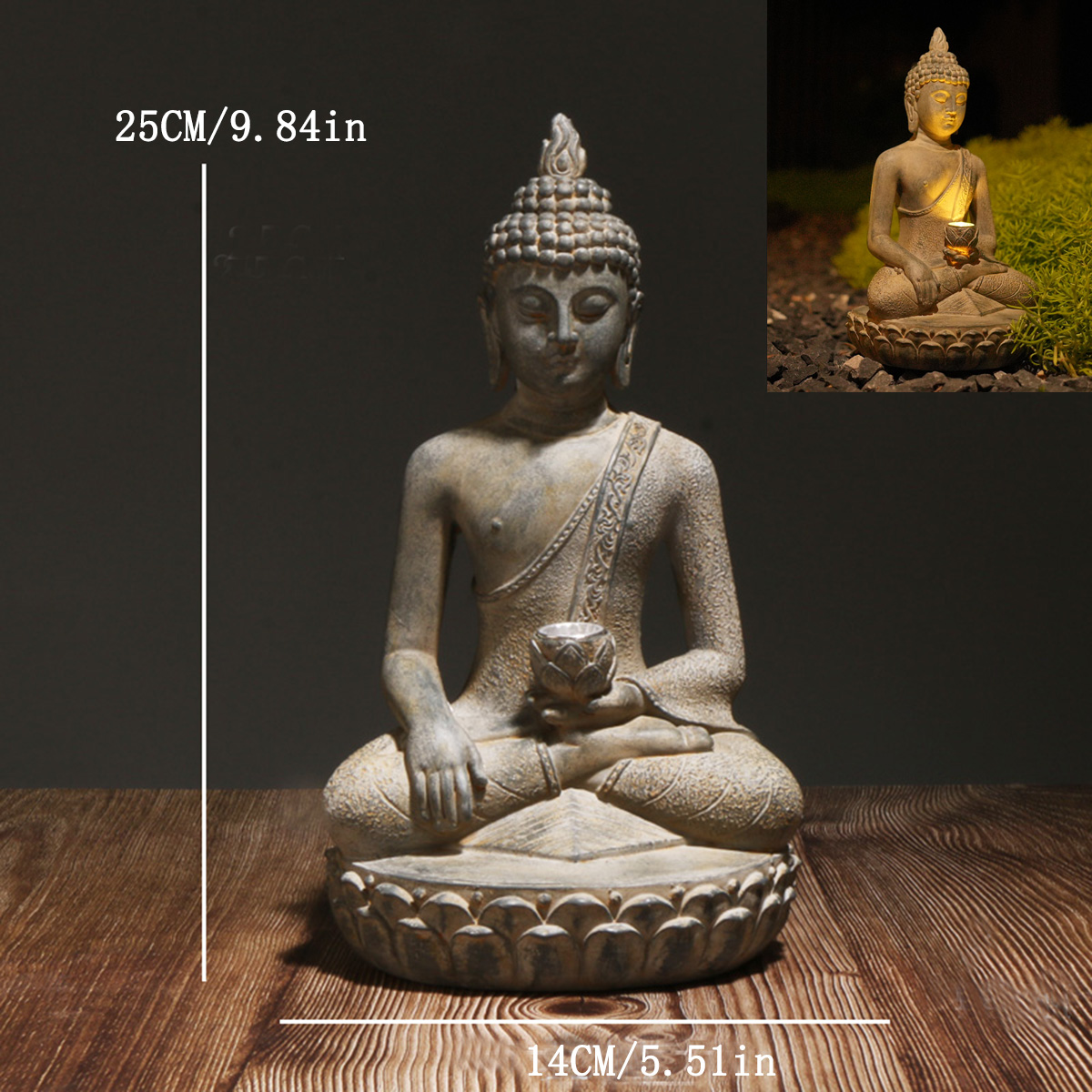 Statue de bouddha à énergie so - Decor Lighting India avis et prix