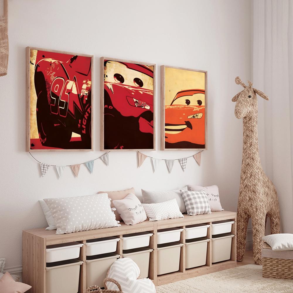 Peinture classique Speedy Ligh - Lighting Mcqueen Decor avis et prix
