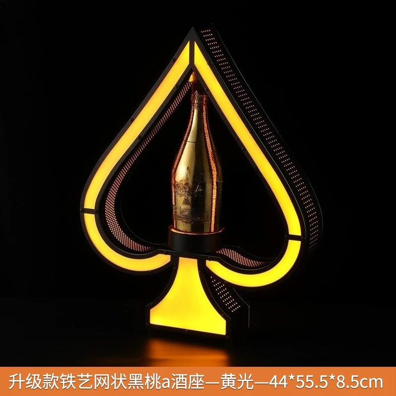 Support de bouteille de vin lu - Lighting Decoration Stand avis et prix
