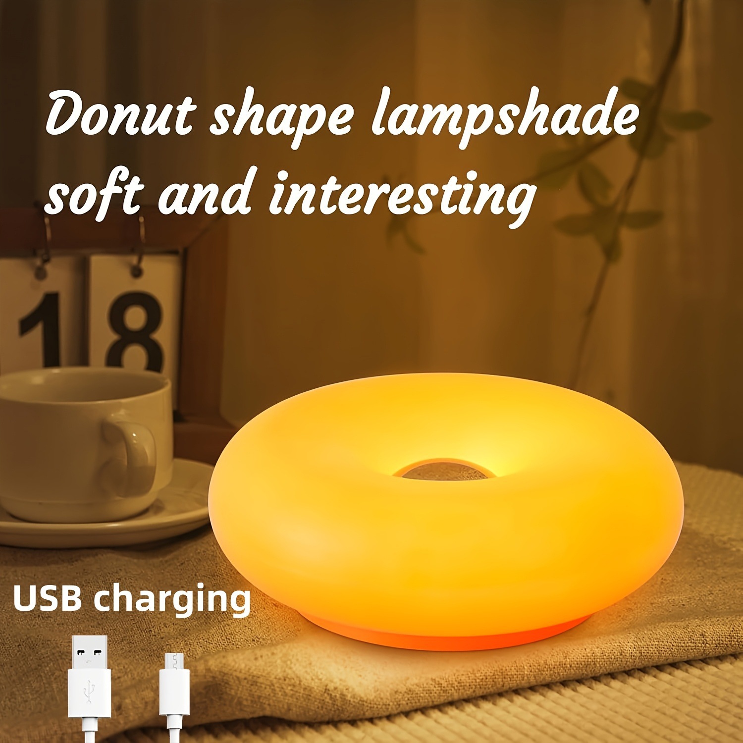 Lampe Donut rétro-moderne brev - Lighting Table Decor avis et prix