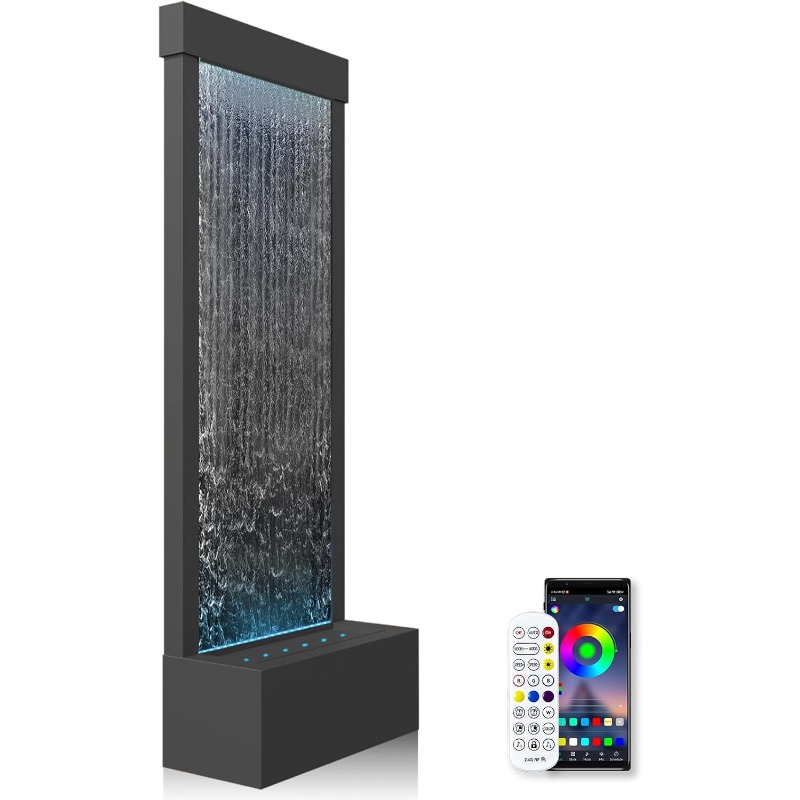 EXW – fontaine cascade d'intér - Lighting Decoration Stand avis et prix