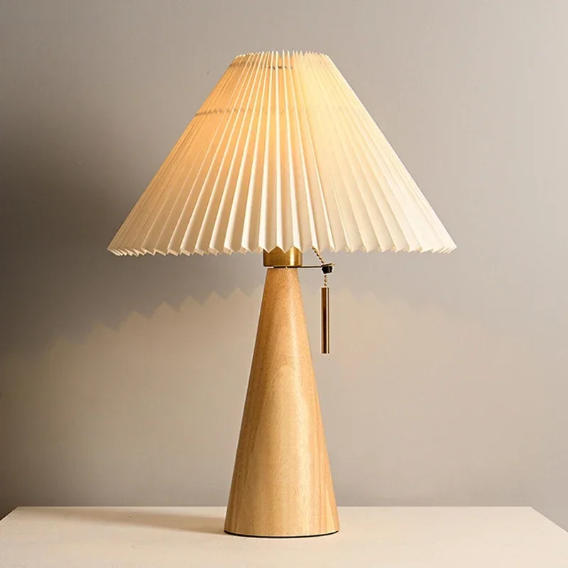 Lampe de table plissée rétro,  - Lighting Table Decor avis et prix