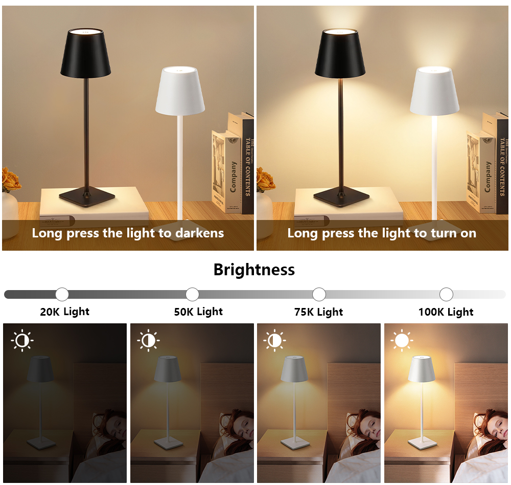 Lampe de bureau LED rechargeab - Lighting Table Decor avis et prix